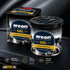Areon Gel Car Air Freshener – Black Crystal, Passion & Wish (60 Days)