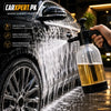 2L Portable Handheld Pressure Water & Foaming Spray Bottle | Car Wash & Garden Sprayer
