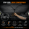 Universal Car Umbrella Windshield Sun Shade | Foldable UV & Heat Protection