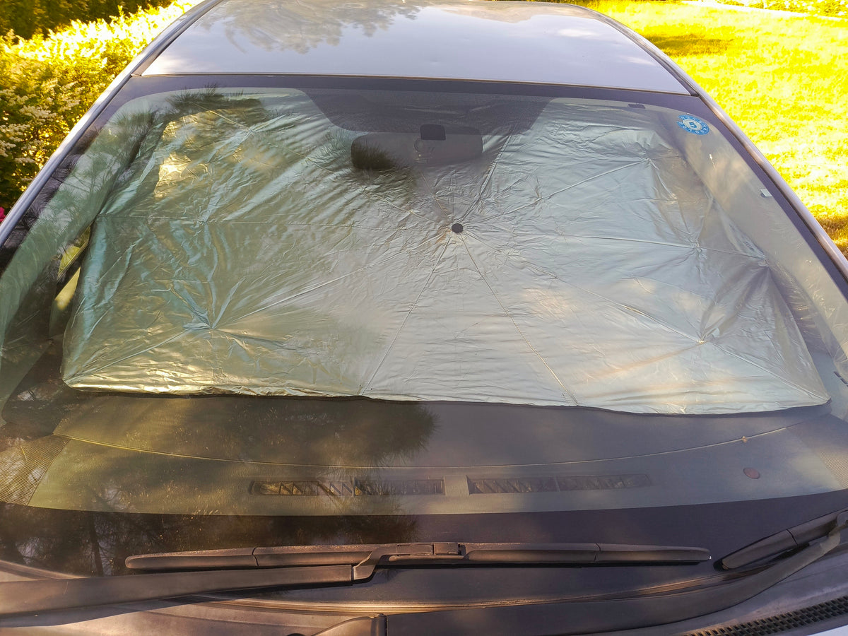 Universal Car Umbrella Windshield Sun Shade | Foldable UV & Heat Protection