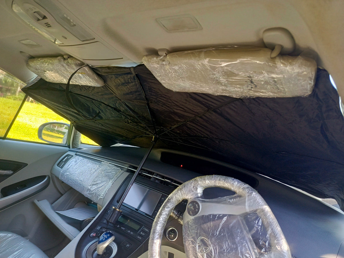 Universal Car Umbrella Windshield Sun Shade | Foldable UV & Heat Protection