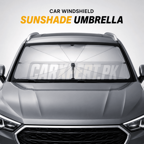 Universal Car Umbrella Windshield Sun Shade | Foldable UV & Heat Protection